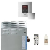 Mr.Steam Super iTempoPlus 15kW Steam Shower Generator Package with iTempoPlus Control in Square, Polished Chrome